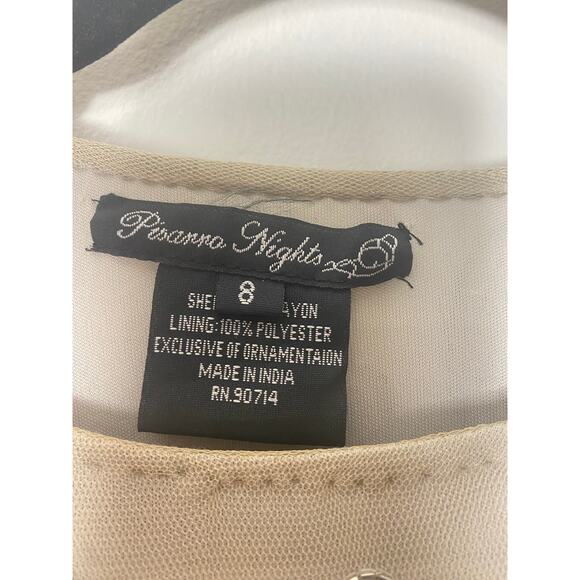 NWT PISARRO NIGHTS DRESS GOWN MOTHER OF THE BRIDE BRIDESMAID FORMAL EVENING - Picture 3 of 15